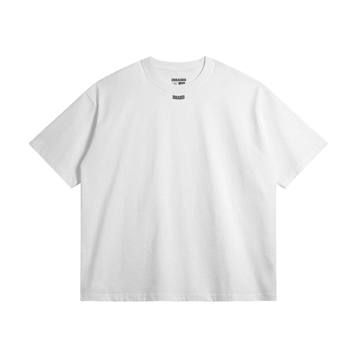 305G Oversized Tee | "Small Circle" (White)